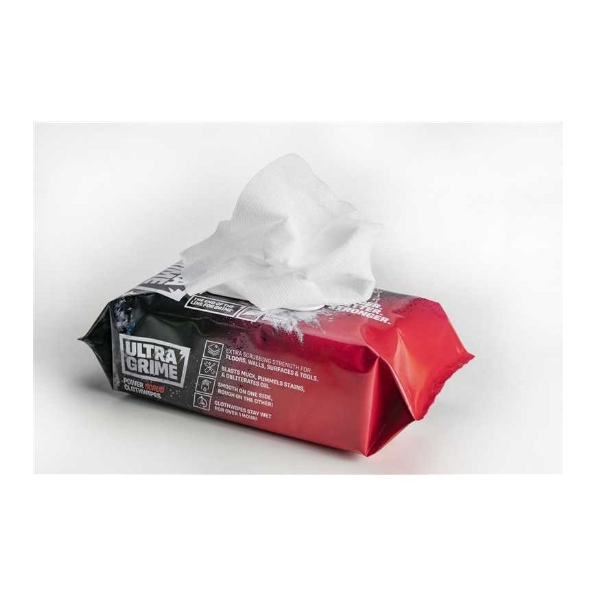 Wipes Ultragrime POWER SCRUB, 80 pcs. – 2