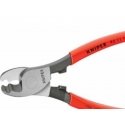Knipex Kabelsaks 9511A 165mm dobb. skær dyppet Knipex Kabelsaks 9511A 165mm dobb. skær dyppet