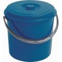 Bucket with lid 12L blue Bucket with lid 12L blue