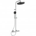 Ideal Standard Ceratherm T25+ shower system+thermostat, chrome, Ø100/260mm, chrome Ideal Standard Ceratherm T25+ shower system+thermostat, chrome, Ø100/260mm, chrome