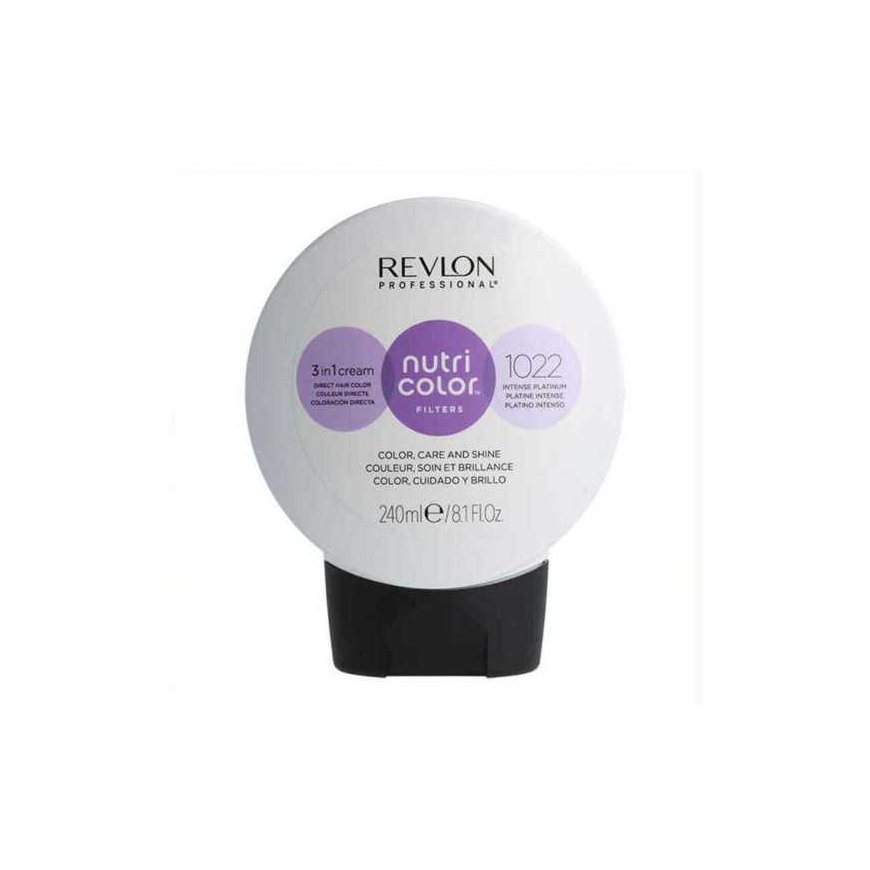 Ilgalaikiai plaukų dažai Revlon Nutri Color 1022 Platina, 240 ml – 3