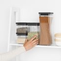 Brabantia Tasty+ ąsotis Kvadratas Plastikas Juoda, Permatomas