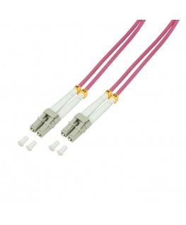 LogiLink 3m, LC - LC InfiniBand/fibre optic cable Фиолетовый