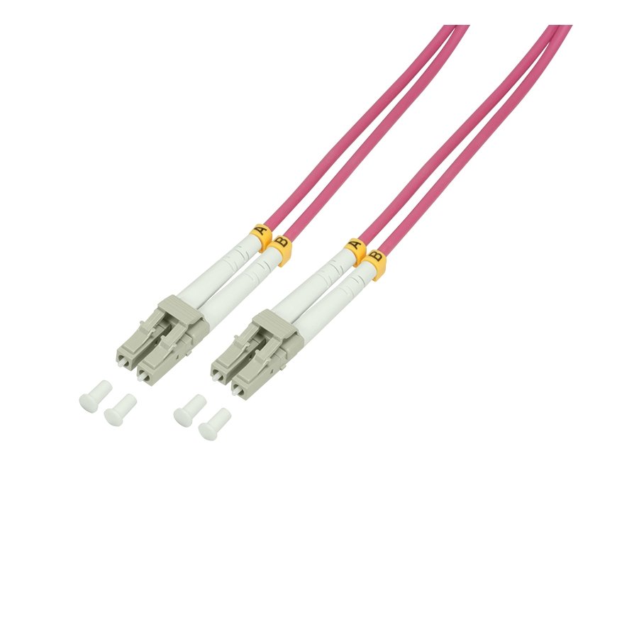 LogiLink 3m, LC - LC InfiniBand/fibre optic cable Violetinė