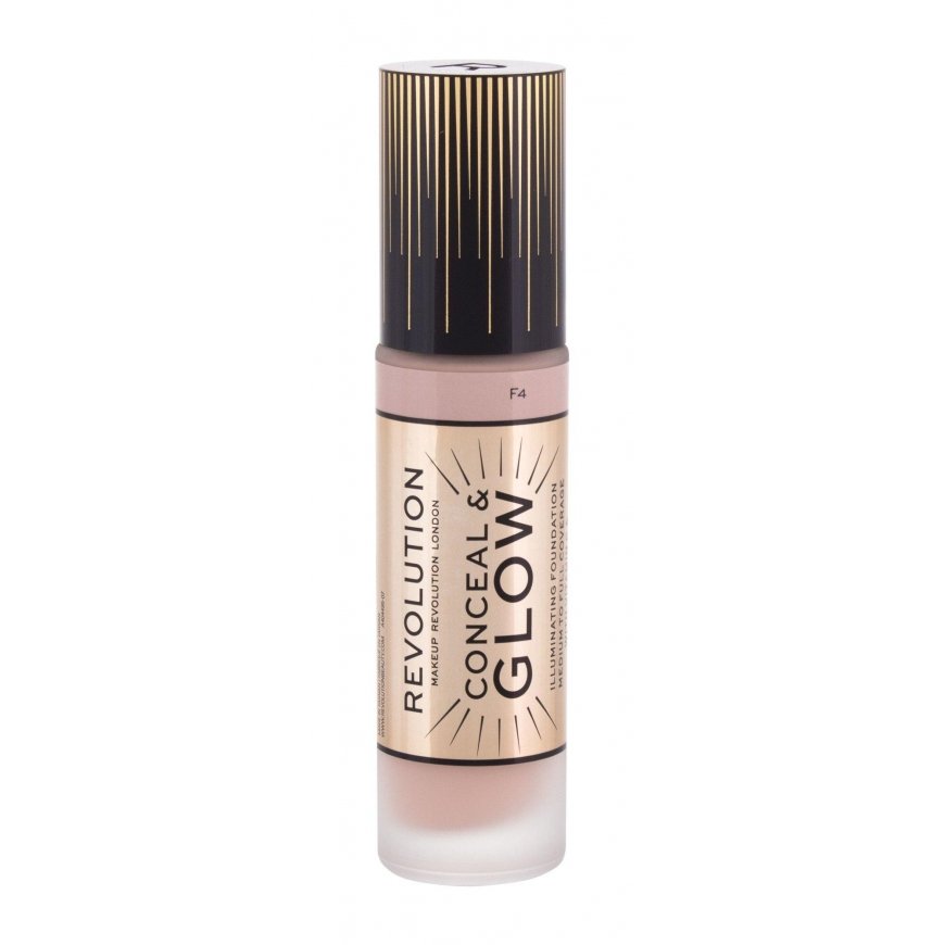 Makeup Revolution Makeup Revolution London Conceal & Glow Foundation 23 ml F4