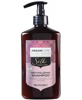 Arganicare Silky hair shampoo with silk 400ml