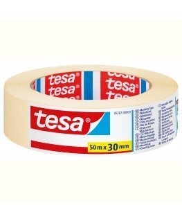 TESA 05287 50 m Maalarin teippi Soveltuu ulkokäyttöön Paperi Beige
