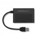 Qoltec 50644 sąsajos plokštė / adapteris Qoltec 50644 sąsajos plokštė / adapteris