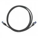 LogiLink C6A093S networking cable Black 10 m Cat6a S/FTP (S-STP)