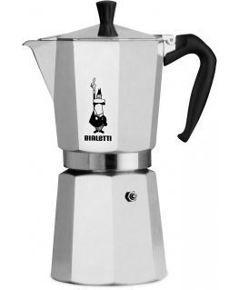 Bialetti Moka Express riekstu panna, 12 tases