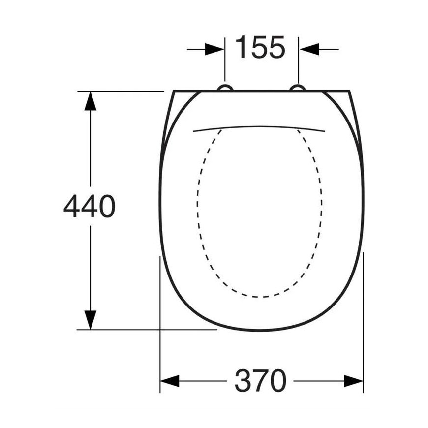 Gustavsberg Toilet lid Gustavsberg Nordic GB1919901702