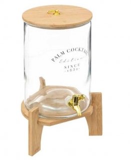 Sg_Secret_De Container with faucet, glass, 8 l