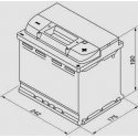 Battery Bosch S5, 63 Ah, 610 A, 12 V Battery Bosch S5, 63 Ah, 610 A, 12 V