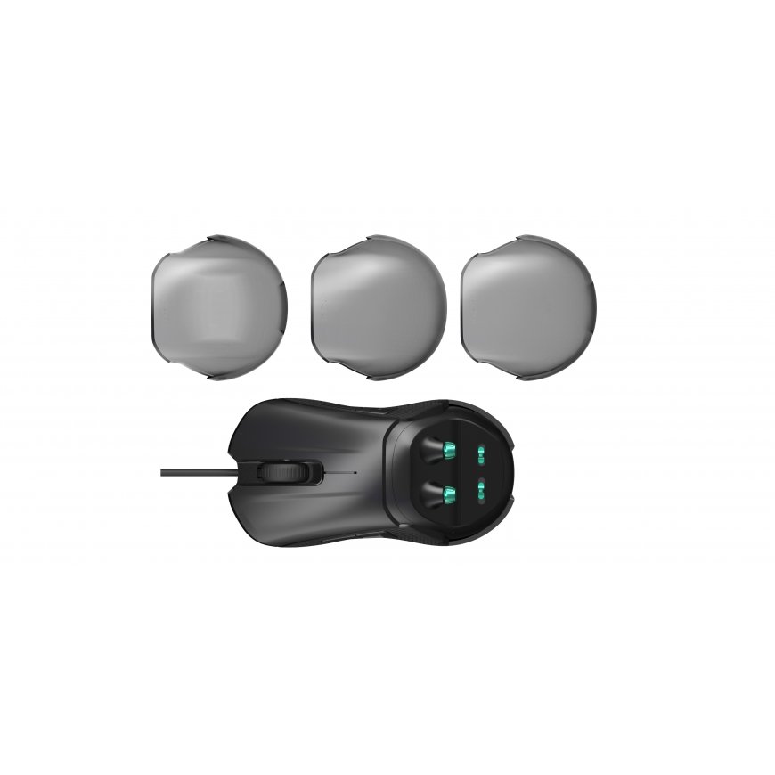 NACON PCGM-500ES hiir Mõlemakäeline USB tüüp A Optiline 6400 DPI – 4