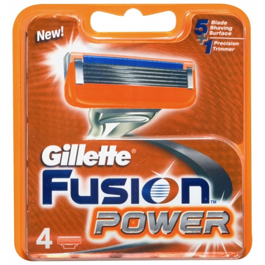 Gillette Fusion Power Refill 4 Units