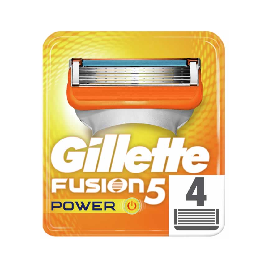 Gillette Fusion Power Refill 4 Units – 2