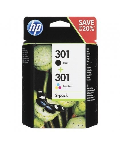 HP N9J72AE tintes komplekts (oriģinālajā HP301