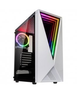 Kolink VOID WHITE computer case Midi Tower Black, White