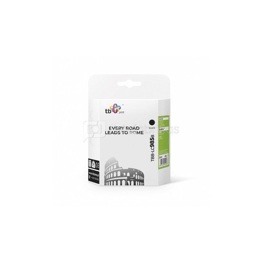 Ink for Brother LC 985 Black TBB-LC985B
