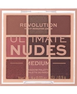 Makeup Revolution Makeup Revolution London Ultimate Nudes akių šešėliai 8,1 g vidutinis