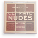 Makeup Revolution Makeup Revolution London Ultimate Nudes akių šešėliai 8,1 g vidutinis