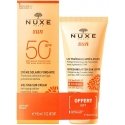Set Nuxe: Sun Melting, Sunscreen Kreminis, For Face, SPF 50, 50 ml + Sun, Apsauga nuo saulės, After-Sun Lotion, 50 ml