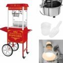 Royal Catering Professional, efficient mobile popcorn machine (POPCORN) on a trolley 230V 1.5kW red Royal Catering Professional, efficient mobile popcorn machine (POPCORN) on a trolley 230V 1.5kW red
