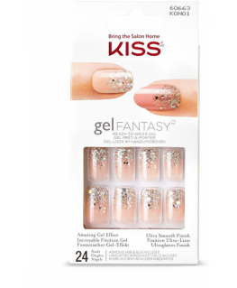 Kiss My Face 60663 Gel Fantasy Nails (24 pcs) - Gel nails