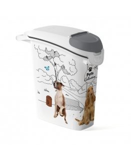 Food storage container Pets Life Dogs 10kg 23L 23,2x49,7x50,3cm