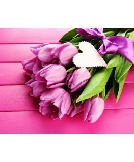 Beldizart SALE (discontinued) Tulips and love 48*38 cm WD022