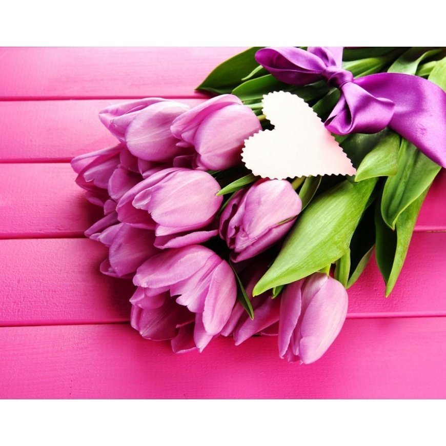 Beldizart SALE (discontinued) Tulips and love 48*38 cm WD022
