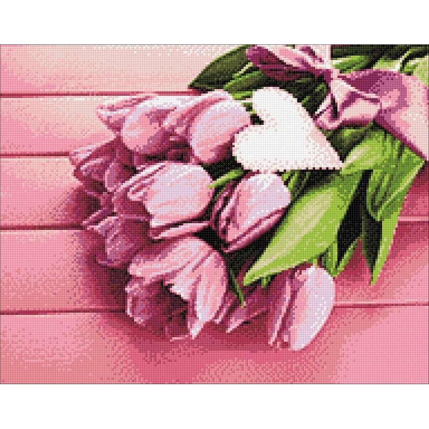 Beldizart SALE (discontinued) Tulips and love 48*38 cm WD022 – 2