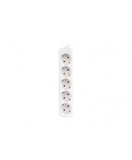 Lanberg PS0-05F-0300-W power extension 3 m 5 AC outlet(s) Indoor White