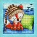 Beldizart Deimantų tapybos rinkinys "Sleepy litte fox" 15*15 cm AM1573 Beldizart Deimantų tapybos rinkinys "Sleepy litte fox" 15*15 cm AM1573