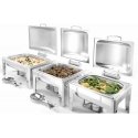 Hendi Food warmer with candle paste, satin steel GN 1/1 Hendi Food warmer with candle paste, satin steel GN 1/1