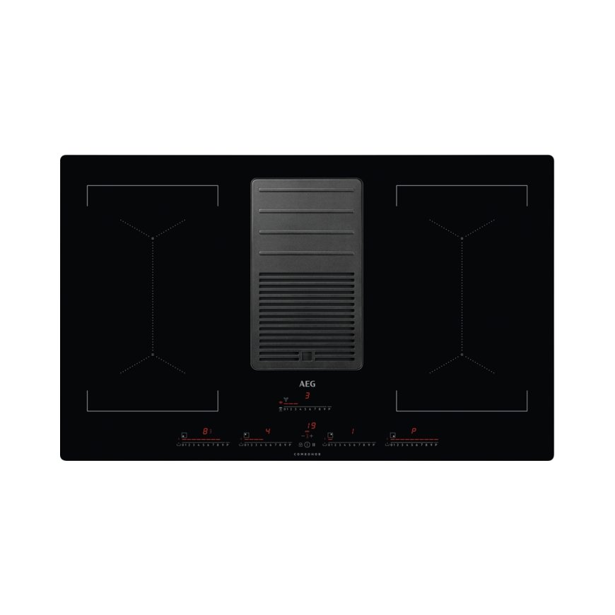 AEG IDK84453IB Melns Iebūvēts 80 cm