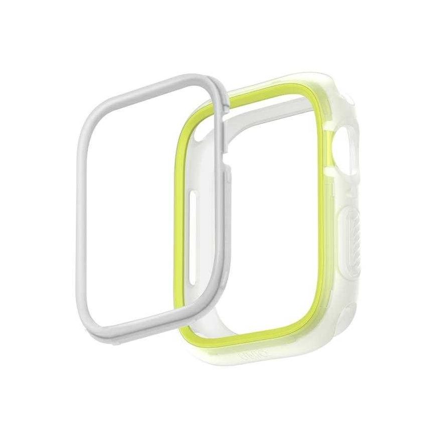Uniq Case UNIQ Moduo Apple Watch 4/5/6/7/SE/8 44/45mm lemon-white/lime-white – 4