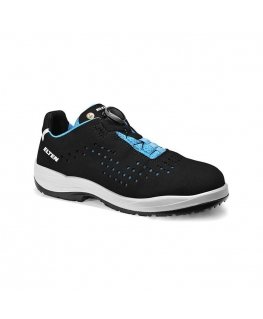 Moteriški batai ELTEN Impulse Lady Boa Aqua Low ESD S1P, juodi 40