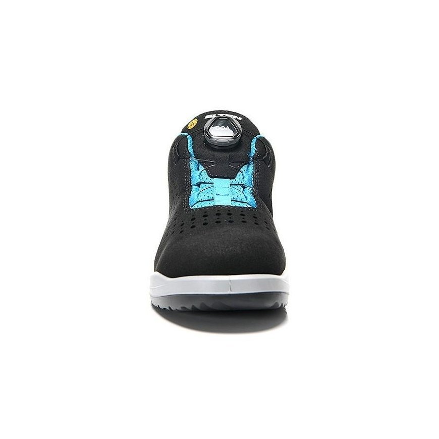 Moteriški batai ELTEN Impulse Lady Boa Aqua Low ESD S1P, juodi 40 – 3