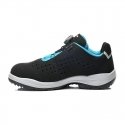 Moteriški batai ELTEN Impulse Lady Boa Aqua Low ESD S1P, juodi 40