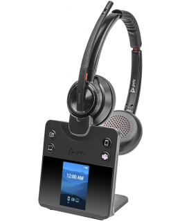 HP Poly Savi 8420 Office Stereo Microsoft Teams Certified DECT 1880-1900 MHz Headset EMEA - INTL English Loc Euro plug