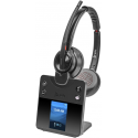 HP Poly Savi 8420 Office Stereo Microsoft Teams Certified DECT 1880-1900 MHz Ausinės EMEA - INTL English Loc Euro kištukas