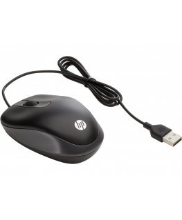 HP USB Travel Mouse компьютерная мышь Для обеих рук USB тип-A Оптический 1000 DPI