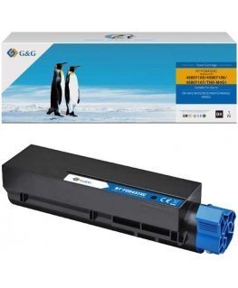 G&G compatible toner with OKI 45807106, NT-FOB432XC, black, 7000s