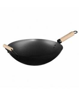 Five_S_Smart Wok pan Secret de Gourmet Black Stainless steel Ø 35 cm