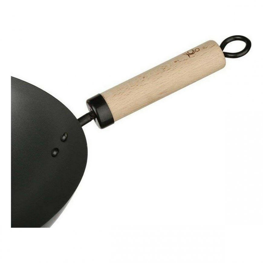Five_S_Smart Wok pan Secret de Gourmet Black Stainless steel Ø 35 cm – 3