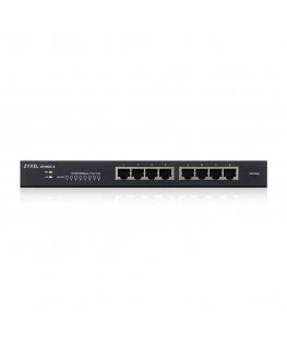 Šakotuvas Zyxel GS-1900-8 valdomas jungiklis 8x1GbE RJ-45