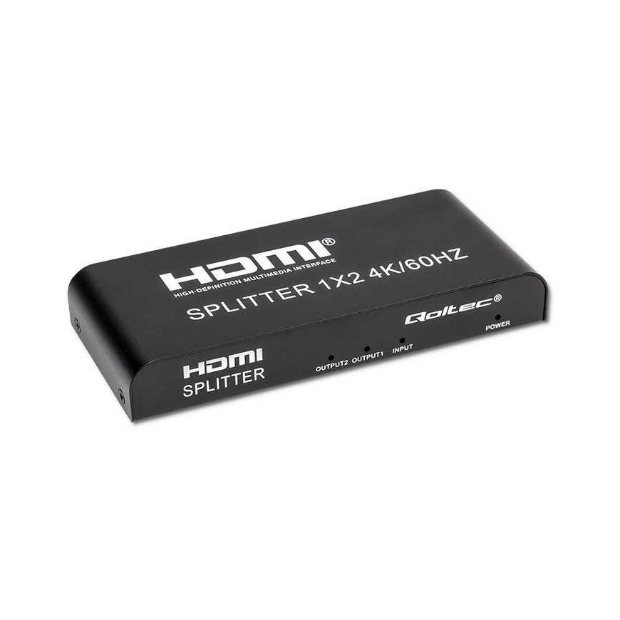 Qoltec Active splitter 2 x hdmi
