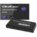 Qoltec Aktywny rozdzielacz splitter 2 x hdmi 4k x 2k | 6gb/s | 60hz Qoltec Aktywny rozdzielacz splitter 2 x hdmi 4k x 2k | 6gb/s | 60hz