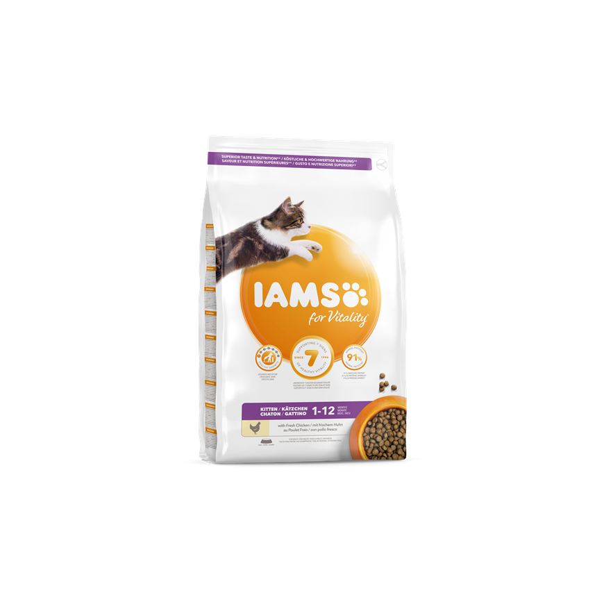 IAMS Kitten (vištiena) 3kg
